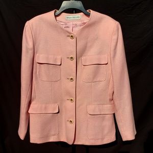 Soft Pink Double Pocket Blazer - 12